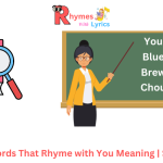 List of Words That Rhyme with You Meaning | Synonyms