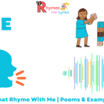 Words That Rhyme with Me: Meaning, examples, list, poems